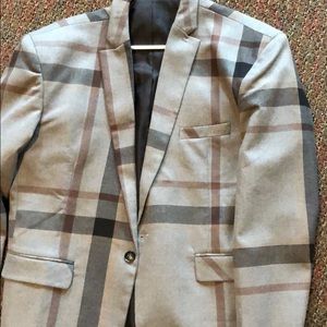 Men’s plaid sport coat size 46R